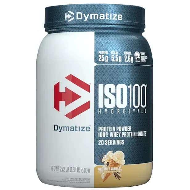 Whey protein isolate - gourmet vanilla - Dymatize 610g