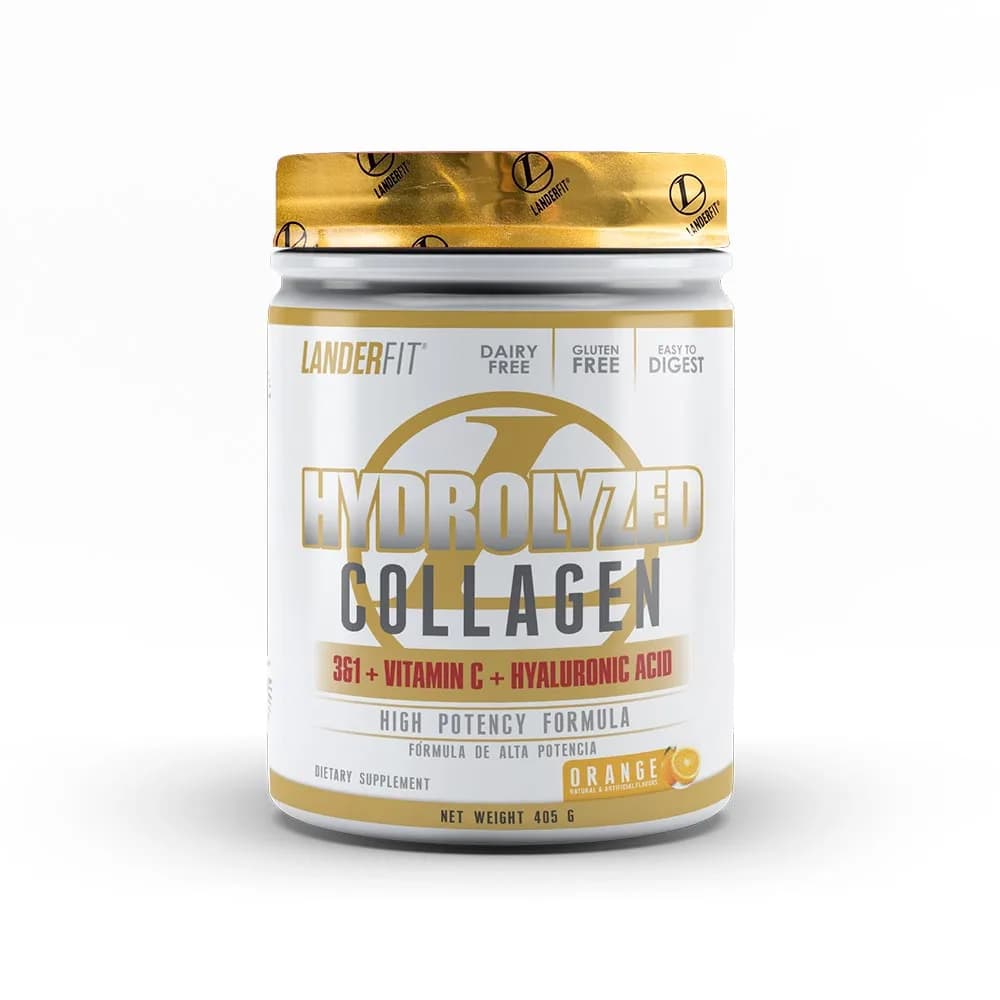Hydrolyzed collagen - orange - Landerfit 405g