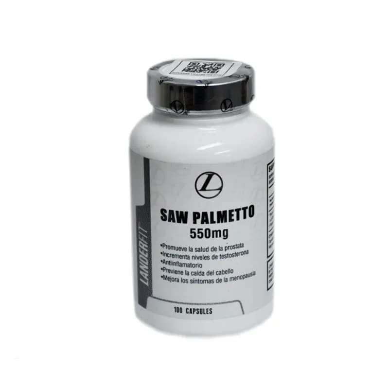 Saw palmetto 550mg - Landerfit 100 caps