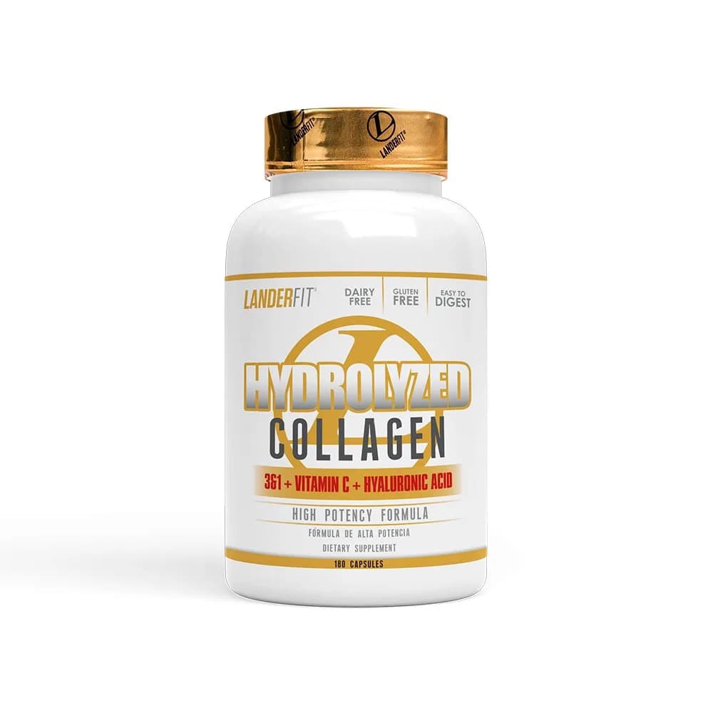 Hydrolyzed collagen Landerfit 180 cápsulas