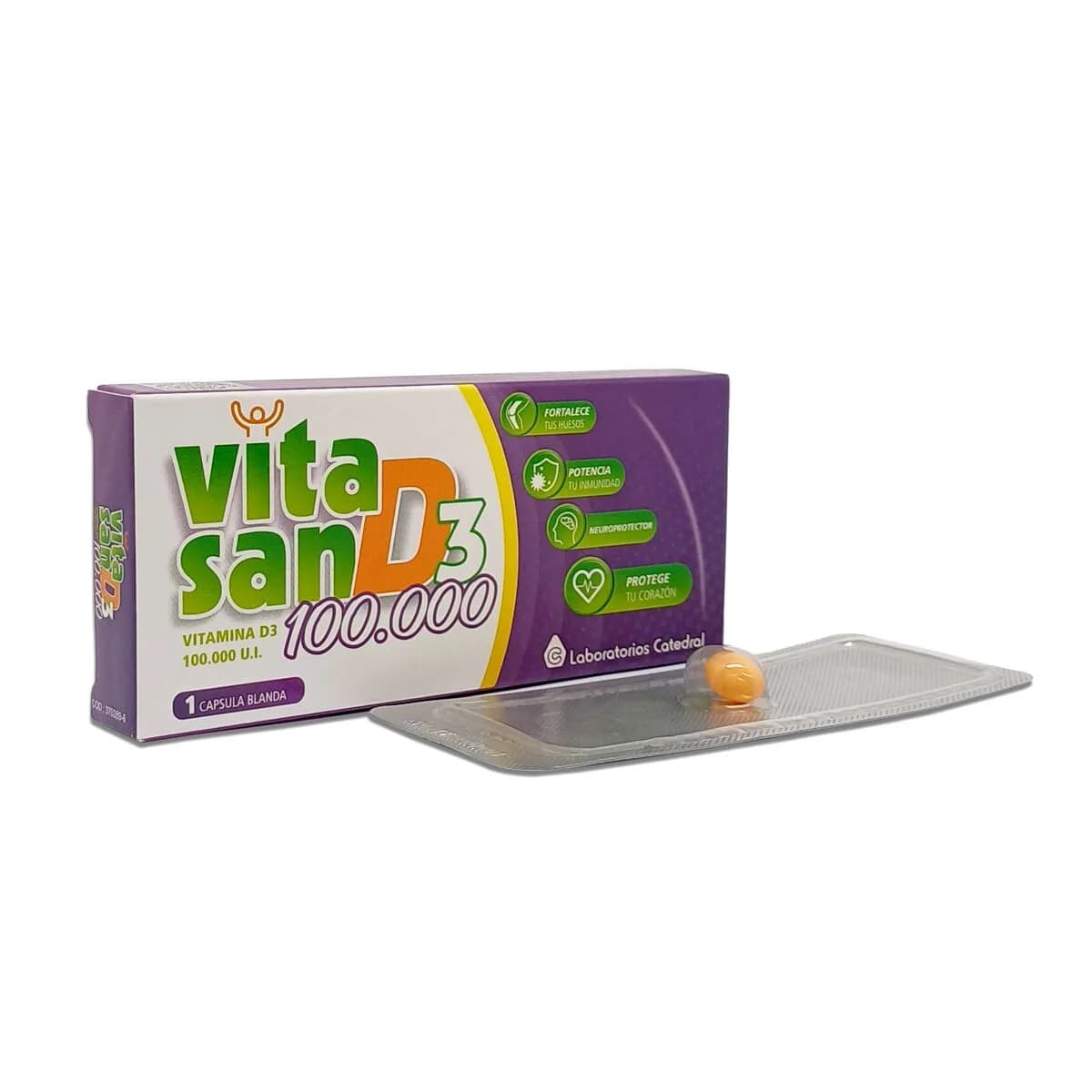 Vitamina D3 100.000UI Vitasan