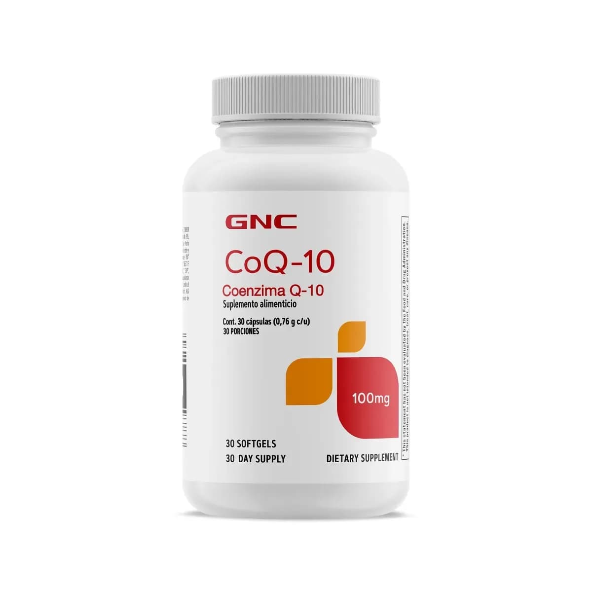 CoQ-10 100mg - GNC 60 softgels