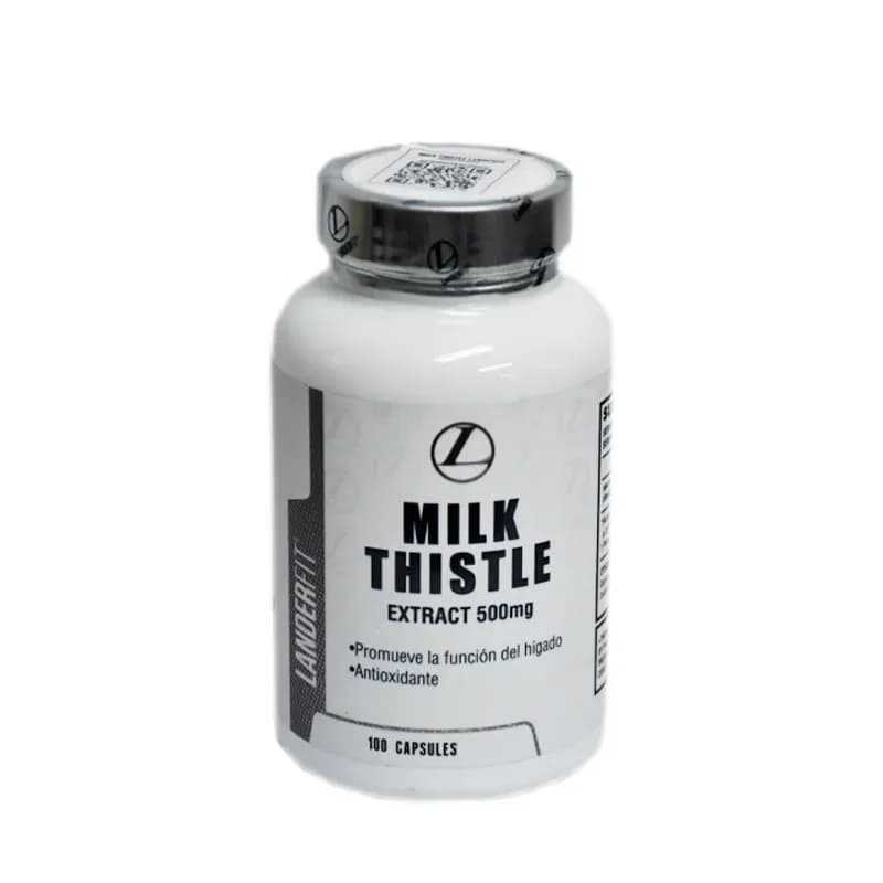 Milk thistle extract 500mg 100 cápsulas