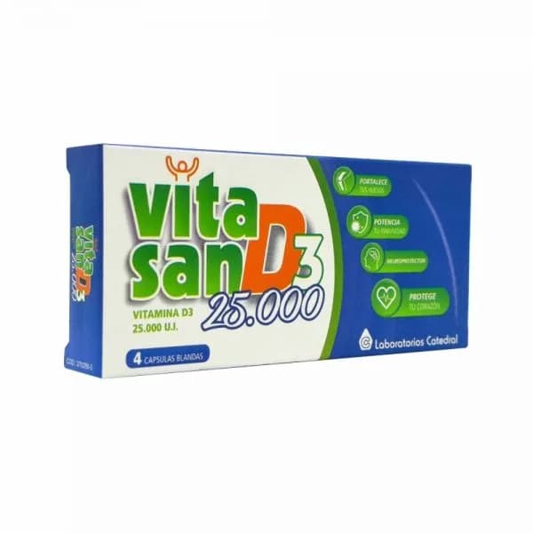 Vitamina D3 25.000UI Vitasan