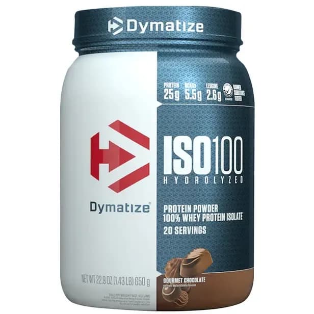 Whey protein isolate - gourmet chocolate- Dymatize 650g