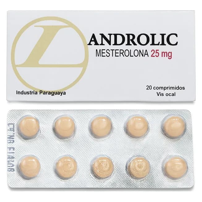 Androlic mesterolona 25mg