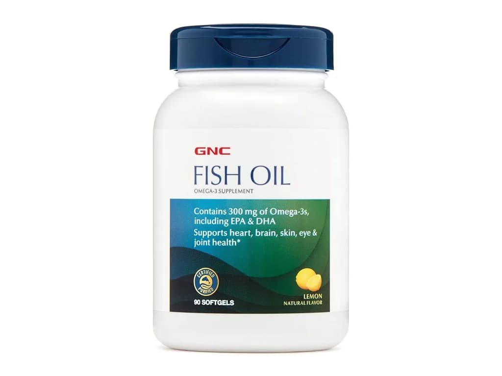 Fish oil 300mg - GNC 90 softgels
