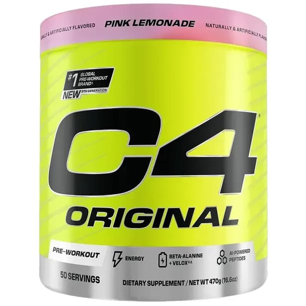 Pré treino C4 original - pink lemonade - 470g